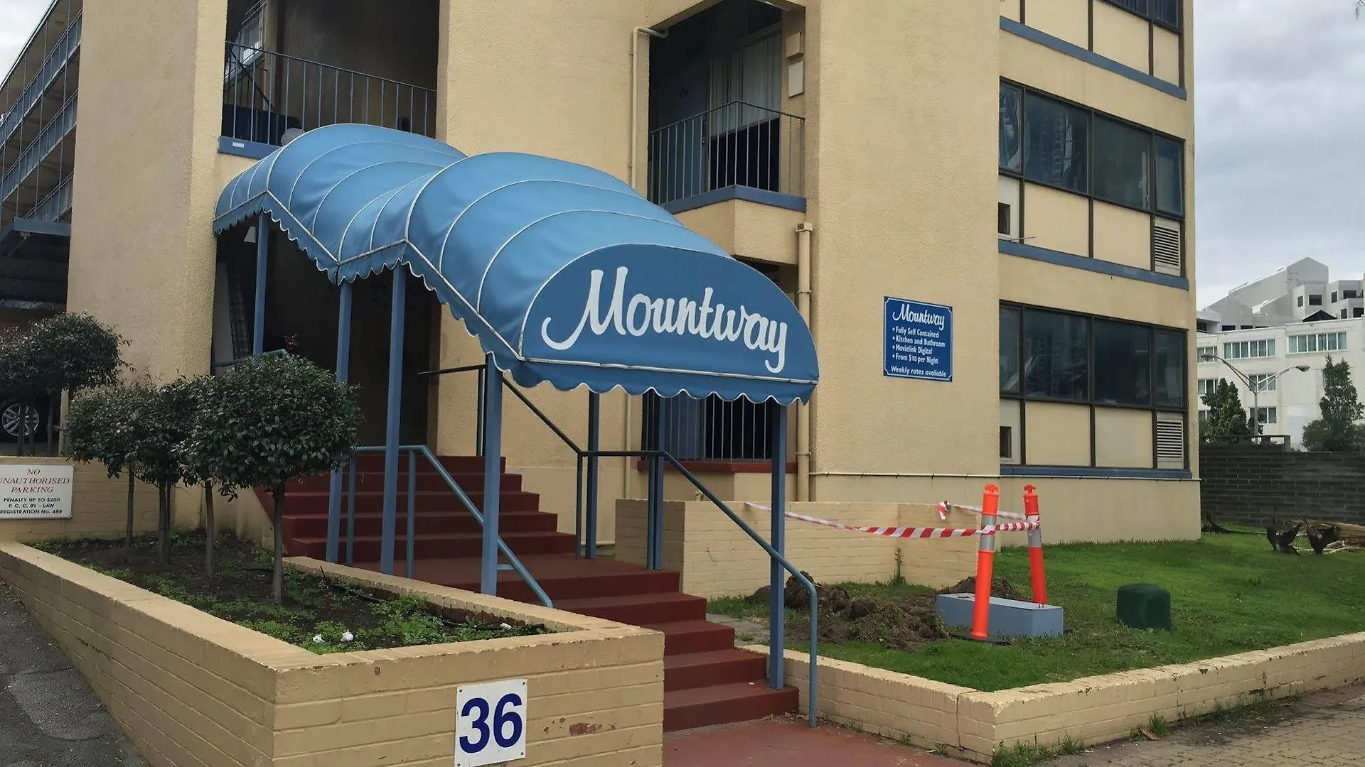** Apart Otel Mountway Holiday Apartments Perth Avustralya
